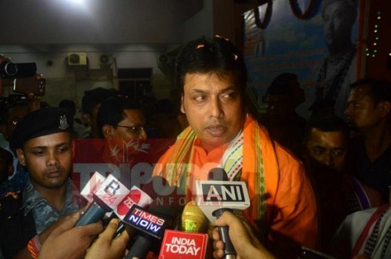 Tripura shocked by National media reporting on Chief Ministerâ€™s statement on mob-lynching :  Opposition Parties condemn Biplab Debâ€™s insensitivity 